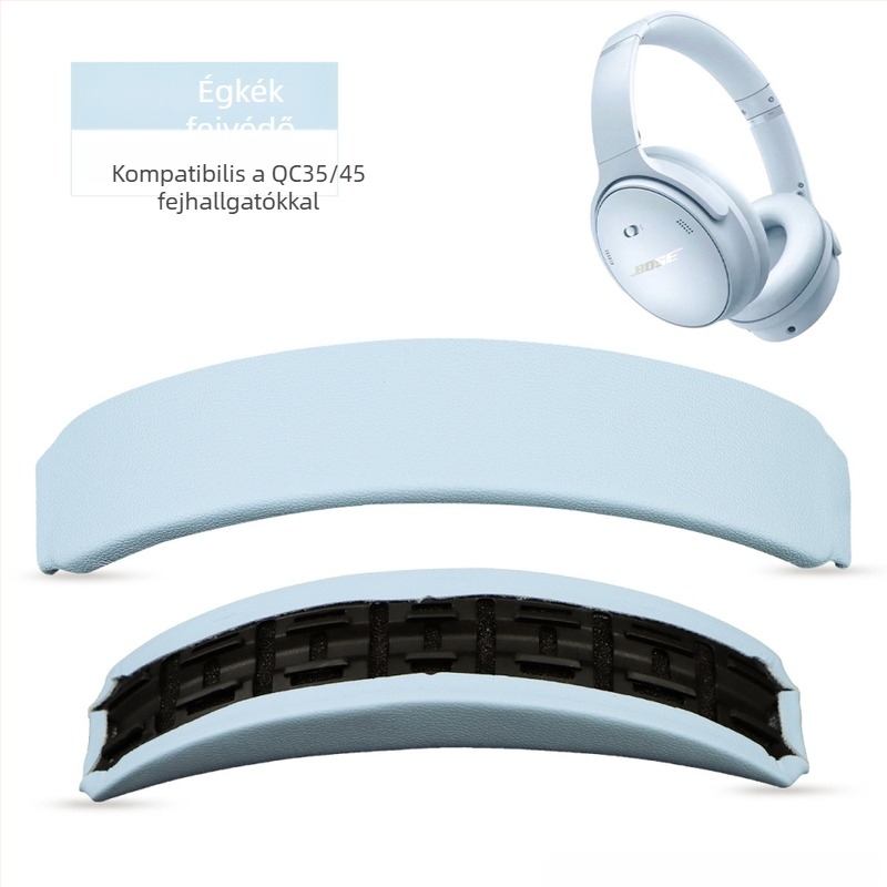 Fejpánt cseréje Bose QC35/QC45 fejhallgatóhoz — felső és alsó csattos telepítés, kompatibilis QC35/QC45, Headphonemagic