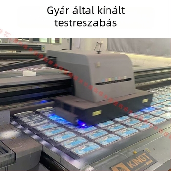Mágneses telefontartó, akril anyagból, karikatúra stílusú