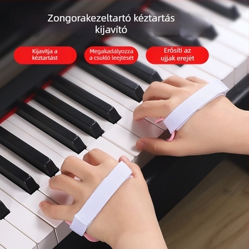 Zongorához készült kéz-korrekciós készülék – ujj-edzőlabda, ABS anyag