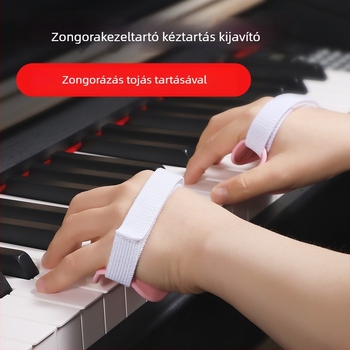 Zongorához készült kéz-korrekciós készülék – ujj-edzőlabda, ABS anyag