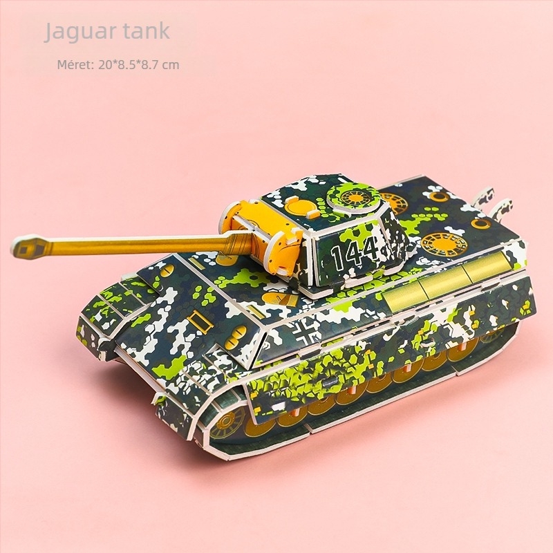 Habanyagú 3D puzzle kártya gyerekeknek 4–6 évesek, DIY oktatási puzzle logó testreszabással