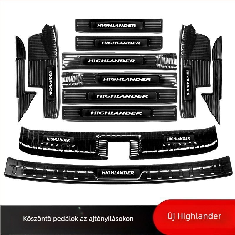 Toyota Crown Lu Fang és Highlander ajtó küszöb lemez, 2022–2024