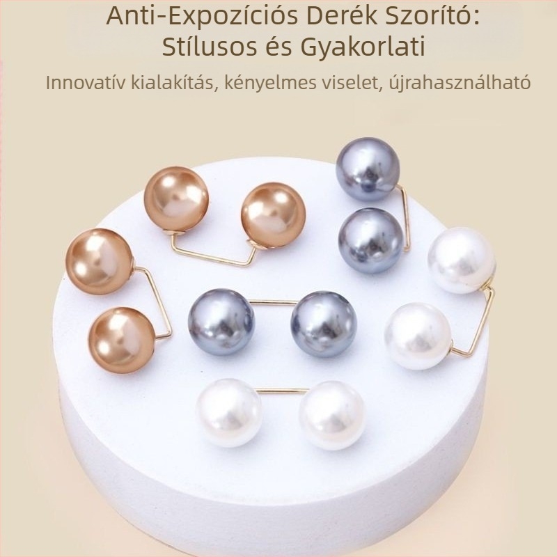 Deréktáji brooch szoknyákhoz és nadrágokhoz - ötvözet, női dekoratív kitűző, forma 28206, személyre szabott trend stílus