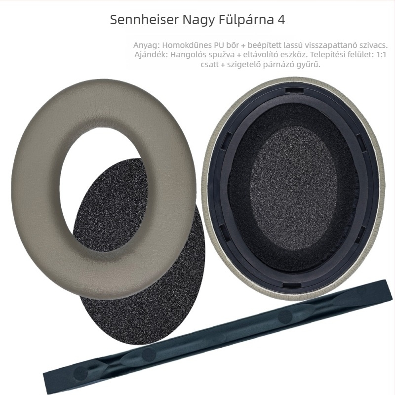 Sennheiser Momentum fülpárna- borítások kecskebőrrel (1–4 generáció) ferde élű kivitel