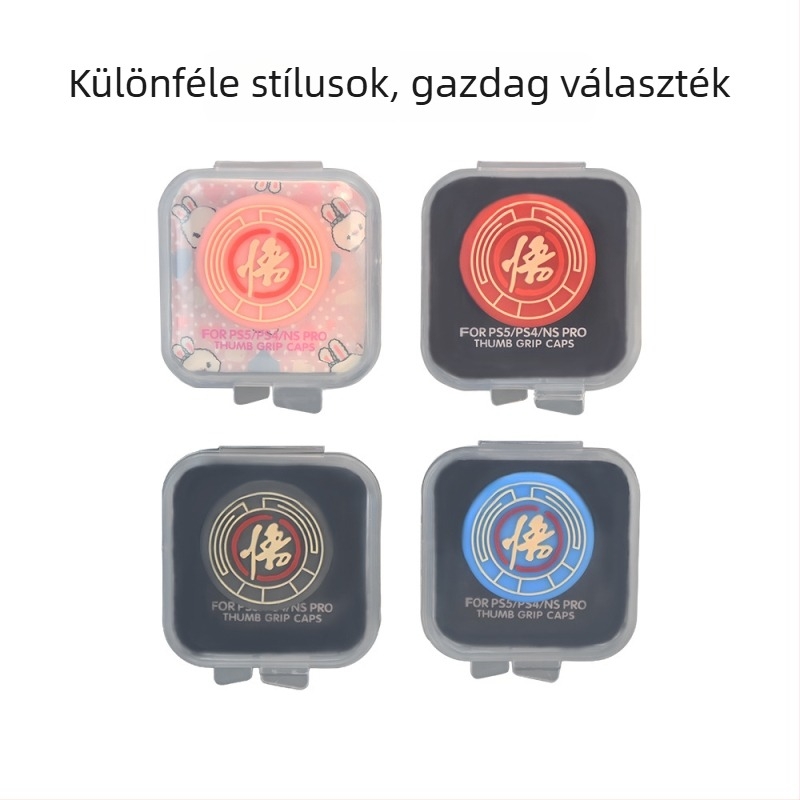 PS5 vezérlő szilikon rocker sapka, Xitaiqiang márka, PS5 modell, anyag: szilikon, dobozban csomagolva