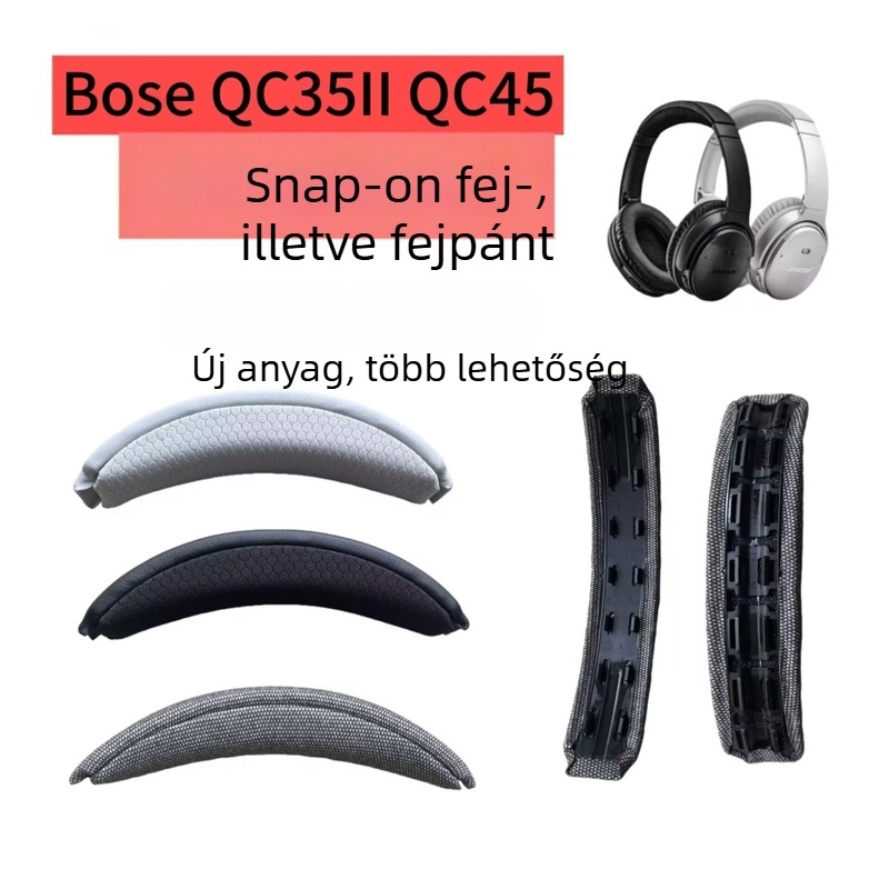 Doctor fejhallgató fejvédő fedél QC45/QC35-hoz — Mintára szabva, egyedi csomagolás