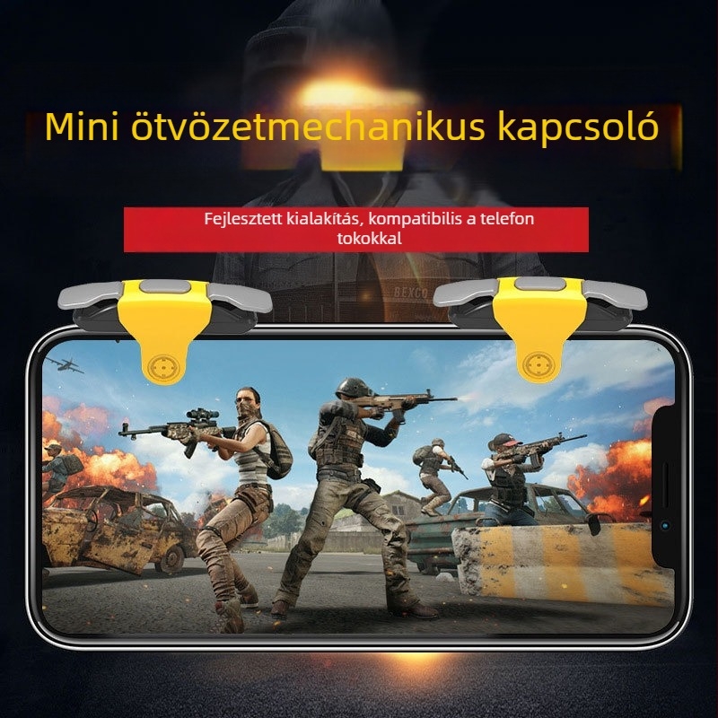 OMALISS M7 vezetékes játékjoystick okostelefonokra, mechanikus gombokkal (Model: M7; Interfész: USB; Csatlakozás: Vezetékes; Rezgés: Force Feedback; Kompatibil: okostelefonok)