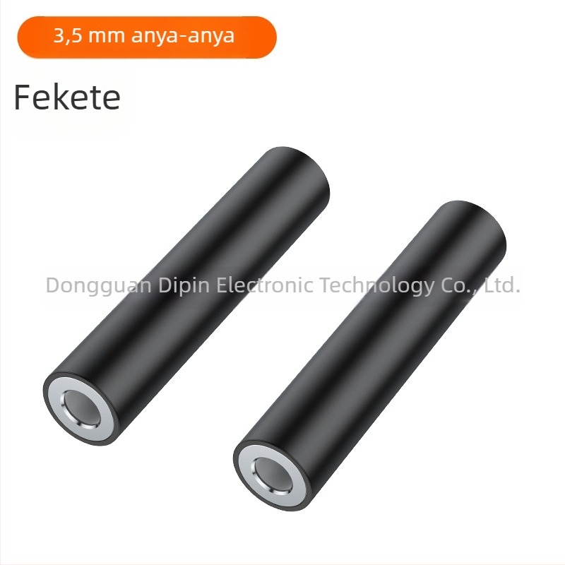 3,5 mm-es férfi–női audió hosszabbító, aranyozott