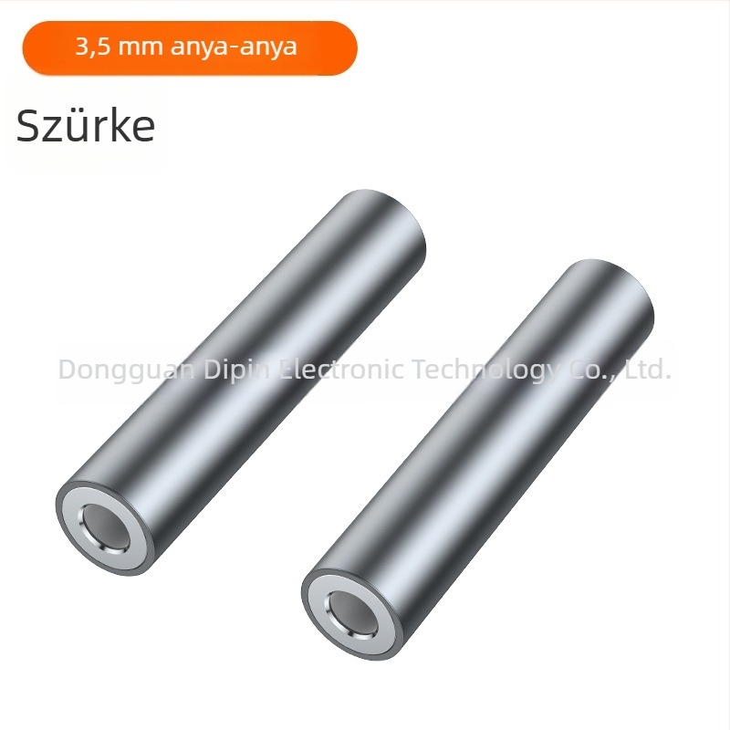 3,5 mm-es férfi–női audió hosszabbító, aranyozott