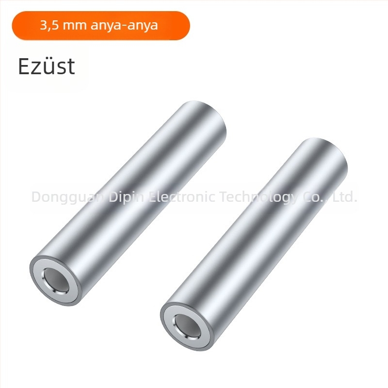 3,5 mm-es férfi–női audió hosszabbító, aranyozott