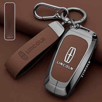 Lincoln Adventurer, Navigator és Aviator kulcstartó tok — cinkötvözet, retro stílus, kompatibilis a 24/25 modelllel