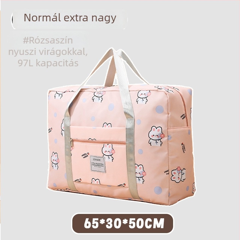 Ruhatároló táska, kocka alakú, poliészter, többfunkciós, utazáshoz, ruhák és kozmetikumok tárolására
