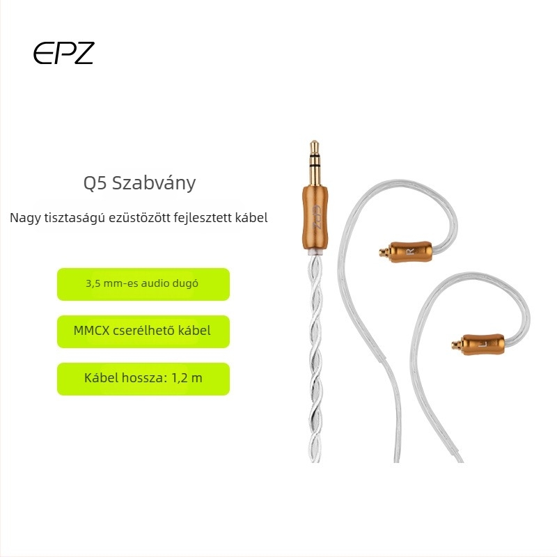 Epz Upgrade Line audio kábel, ezüstös bevonattal, digitális eszközökhöz