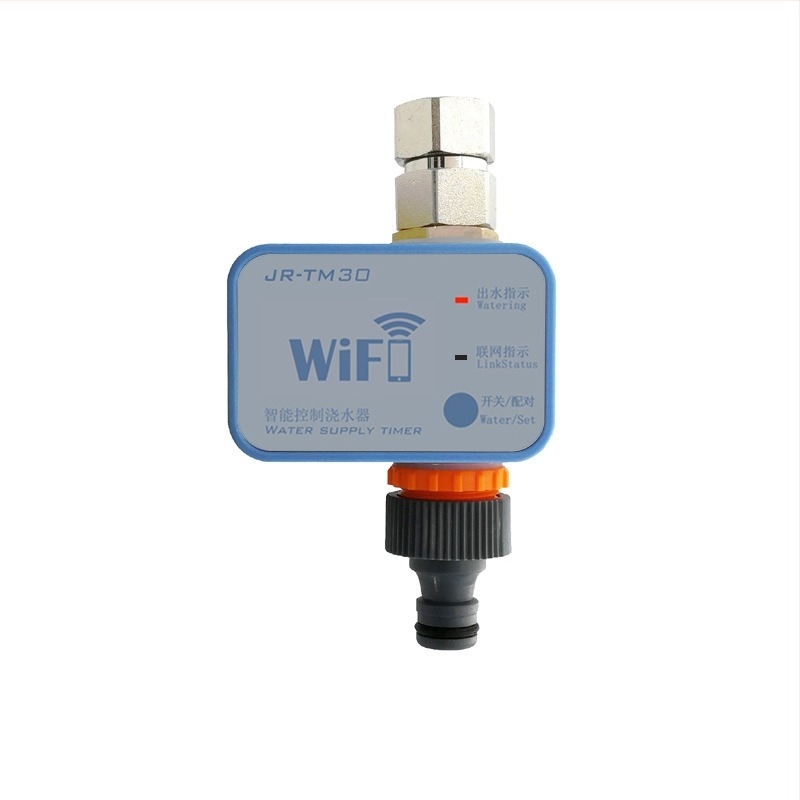 WiFi öntözésvezérlő távoli irányítással, 4-portos interfész, USB DC5V tápegység, Fine Time márka