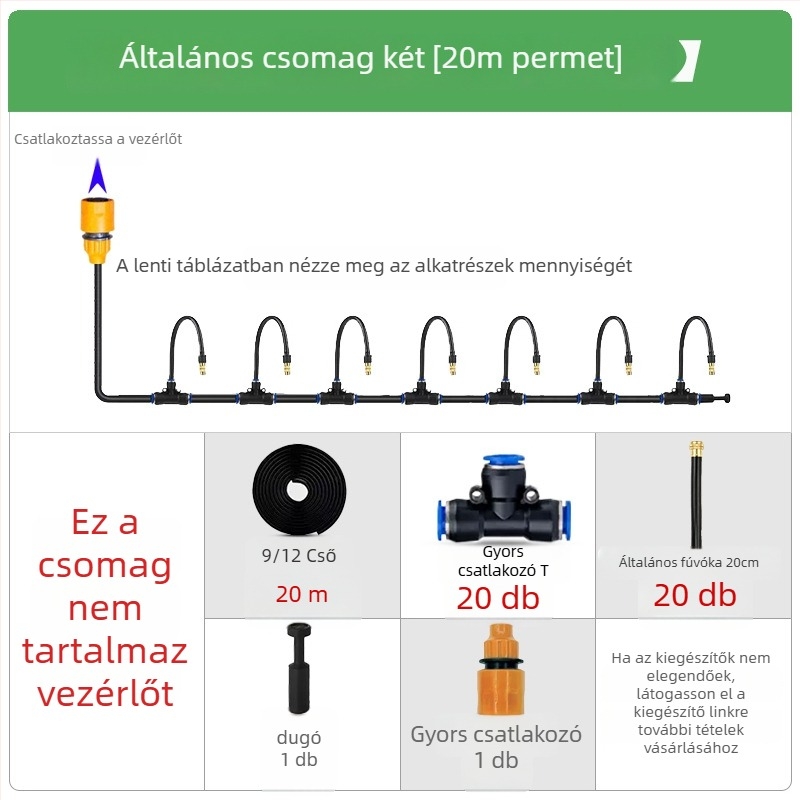 WiFi öntözésvezérlő távoli irányítással, 4-portos interfész, USB DC5V tápegység, Fine Time márka