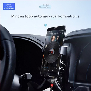 Wolfhound FBCH-YPX audiophile szintű szövött audio kábel digitális eszközökhöz, aranyozott csatlakozók, OFC rézvezetők, ROHS tanúsított