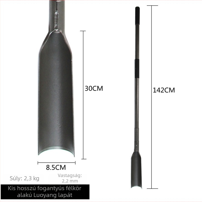 Luoyang ásó kerti eszköz – kültéri nyílások ásására és talajásásra, palántaindítás