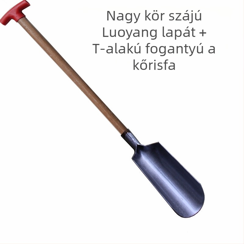 Luoyang ásó kerti eszköz – kültéri nyílások ásására és talajásásra, palántaindítás