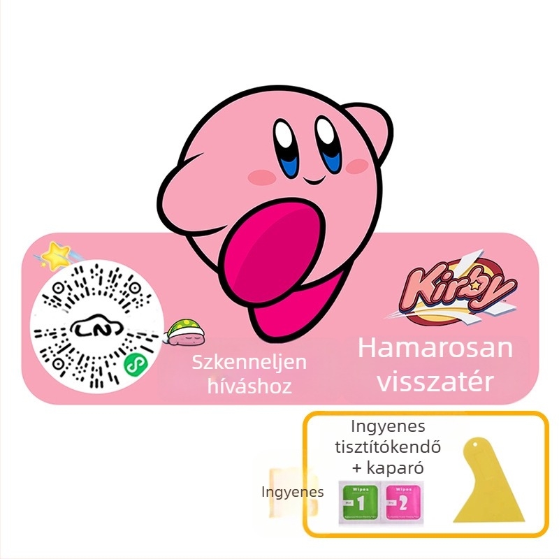 Műanyag parkolási tábla QR-kóddal, testreszabható 2D kódos matrica