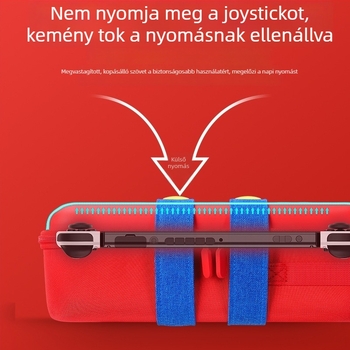 Nintendo Switch tároló táska EVA+PU; kompatibilis Switch, Switch OLED, Switch Lite; modell: Switch; súly: 450,5 g