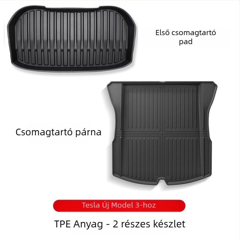 Tesla Model 3/Y elülső csomagtartó matrac – teljes lefedettség, TPE anyag, 92. osztály, Guangzhou Mingshi