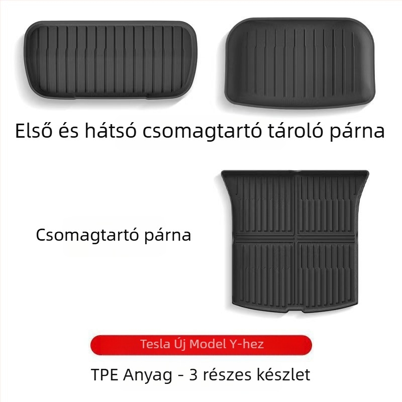 Tesla Model 3/Y elülső csomagtartó matrac – teljes lefedettség, TPE anyag, 92. osztály, Guangzhou Mingshi