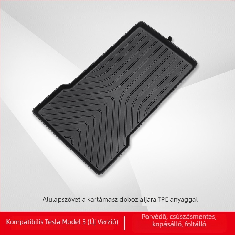 Tesla Model 3/Y elülső csomagtartó matrac – teljes lefedettség, TPE anyag, 92. osztály, Guangzhou Mingshi