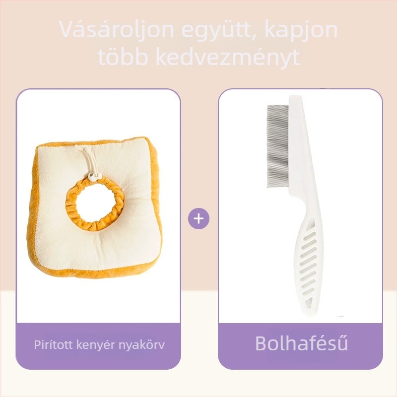 Macskák számára Elizabeth collar, puha, állítható, a nyalogatás és harapás megelőzésére