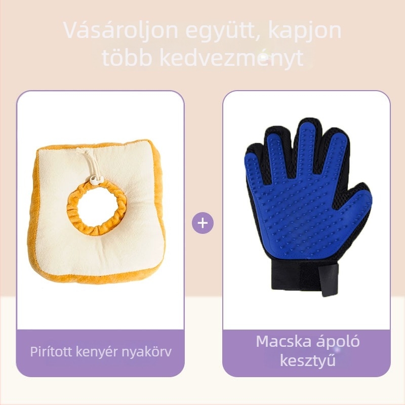 Macskák számára Elizabeth collar, puha, állítható, a nyalogatás és harapás megelőzésére
