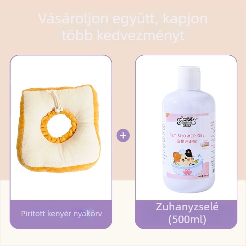 Macskák számára Elizabeth collar, puha, állítható, a nyalogatás és harapás megelőzésére