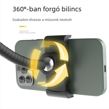 Cantilever padlós állvány tabletához és telefonhoz – ötvözet, univerzális Lazy Stand, éjjeliszekrényhez