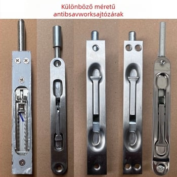 Pillangó reteszes ajtózár, vasból, otthoni használatra