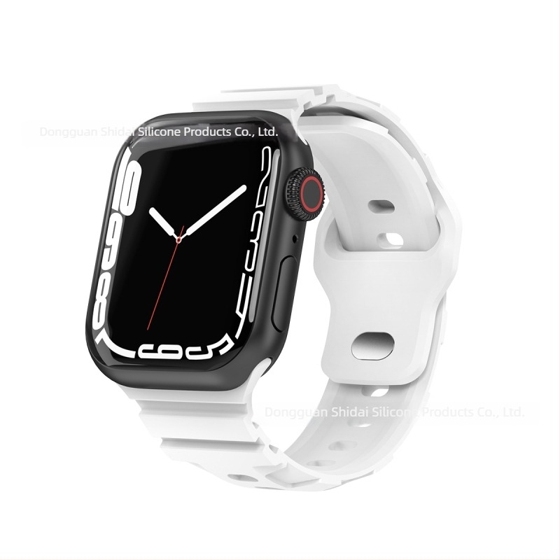 Apple Watch szilikonpánt - lélegző, izzadságot felszívó, kompatibilis az 1–8 és Ultra sorozatokkal