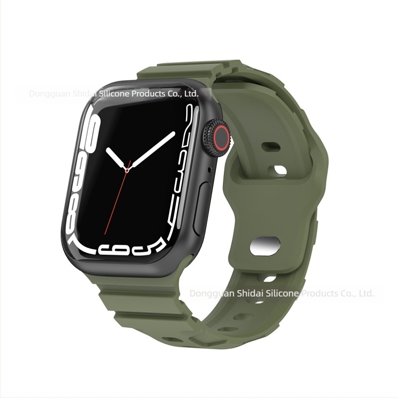 Apple Watch szilikonpánt - lélegző, izzadságot felszívó, kompatibilis az 1–8 és Ultra sorozatokkal