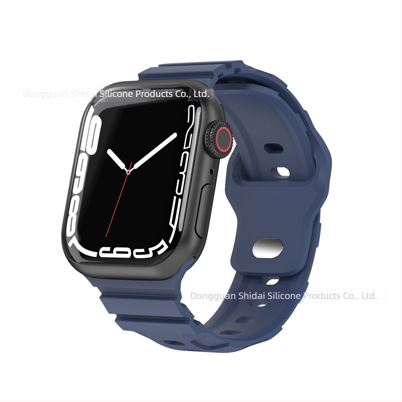 Apple Watch szilikonpánt - lélegző, izzadságot felszívó, kompatibilis az 1–8 és Ultra sorozatokkal