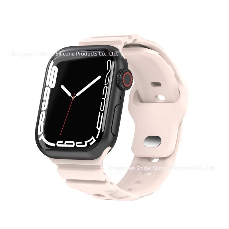 Apple Watch szilikonpánt - lélegző, izzadságot felszívó, kompatibilis az 1–8 és Ultra sorozatokkal