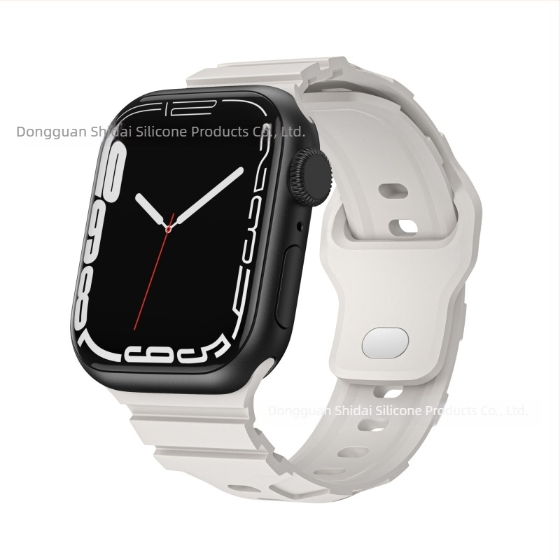 Apple Watch szilikonpánt - lélegző, izzadságot felszívó, kompatibilis az 1–8 és Ultra sorozatokkal