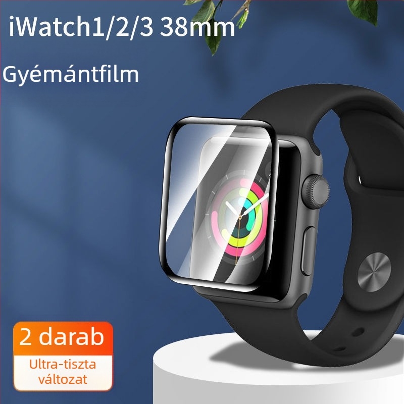 Apple Watch Series 7–10 Edzett üveg kijelzővédő