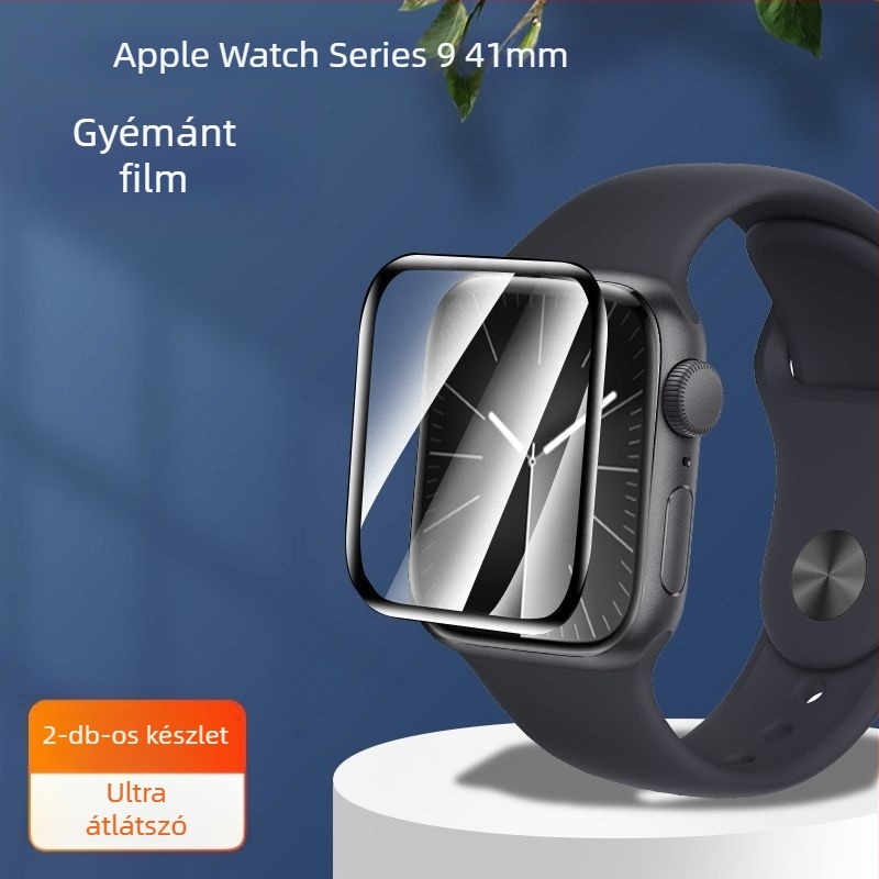 Apple Watch Series 7–10 Edzett üveg kijelzővédő