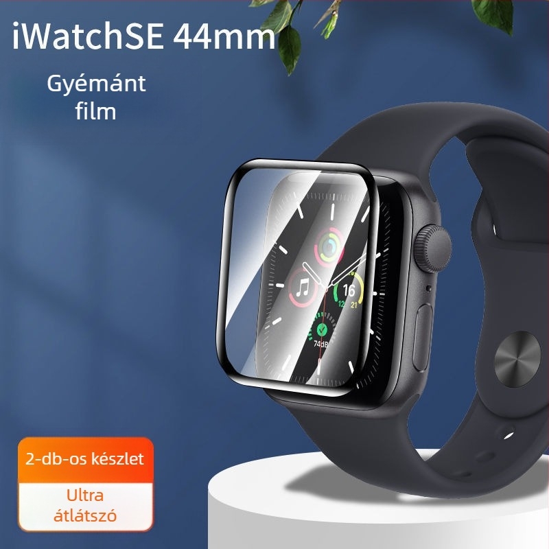 Apple Watch Series 7–10 Edzett üveg kijelzővédő