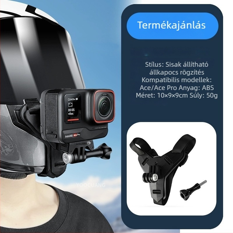 Insta360 Ace Pro 2 kamera kiegészítő – fejpánt, mellkasöv, hátizsák csat, motorkerékpár tartó