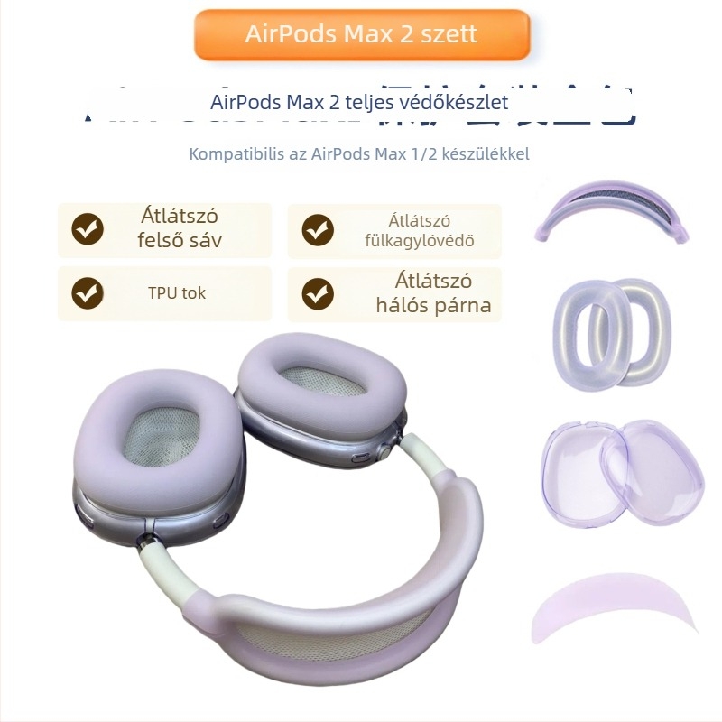 AirPods Max 2 szilikon védőtok