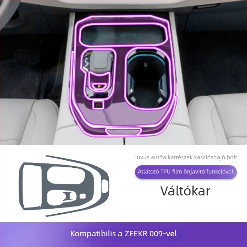 PET központi műszerfal kijelzővédő, univerzális, magas és alacsony hőmérsékletnek ellenálló, Luxury Gift