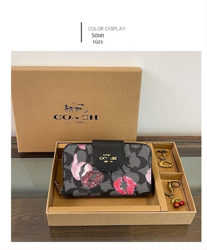 Mini clutch táska PU anyagból, baguette stílus, horizontálisan négyszögletes forma, cipzáras zárás, telefon zseb