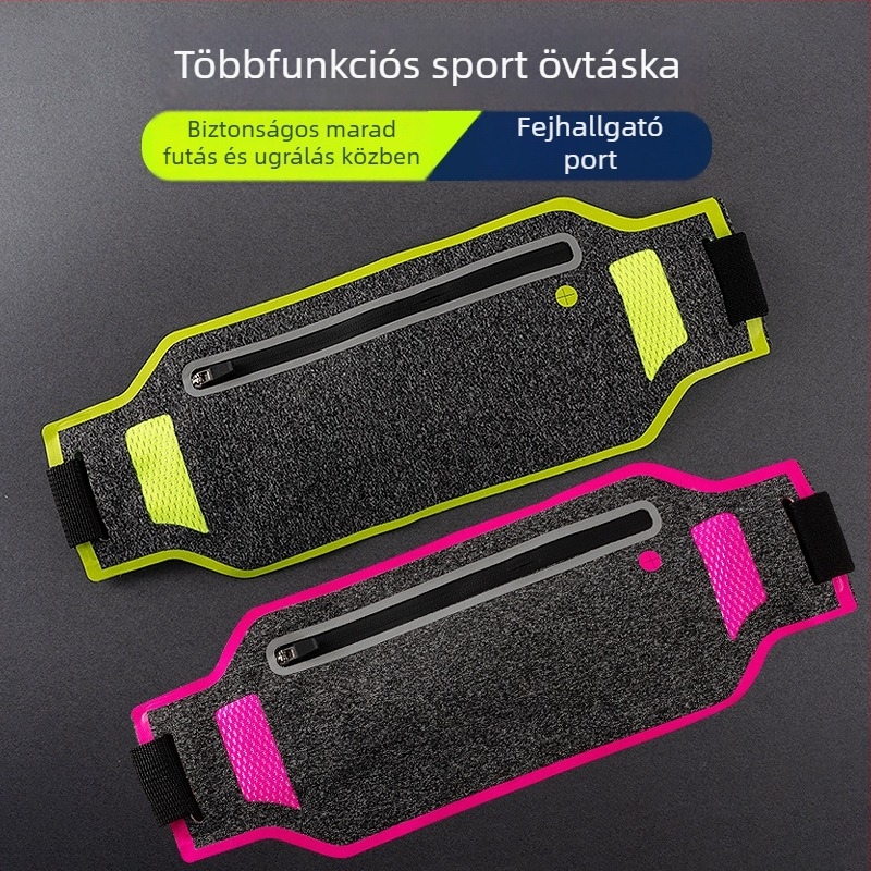 Uniszex futóöv telefonhoz — ultra vékony, vízálló és multifunkcionális