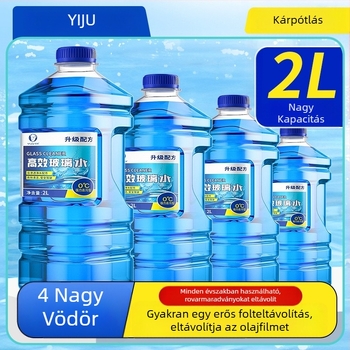 Yi Ju autóüvegmosó folyadék — Testreszabható feldolgozás elérhető — Modell: Car Glass Water — Nincs licencelt magáncímke