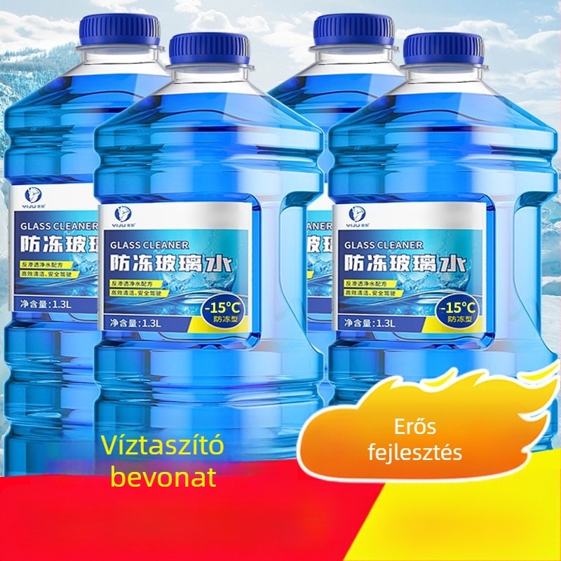 Yi Ju autóüvegmosó folyadék — Testreszabható feldolgozás elérhető — Modell: Car Glass Water — Nincs licencelt magáncímke