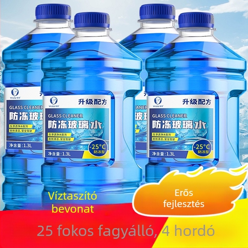 Yi Ju autóüvegmosó folyadék — Testreszabható feldolgozás elérhető — Modell: Car Glass Water — Nincs licencelt magáncímke