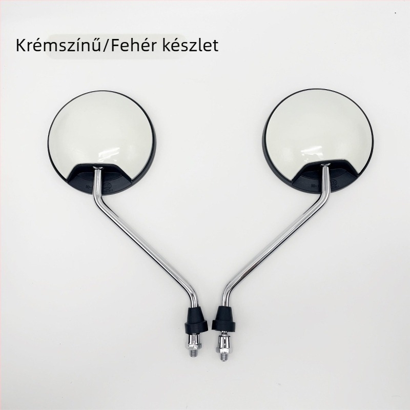 Visszapillantó tükör elektromos kerékpárhoz, konvex széles látószögű, univerzális kerek tükör