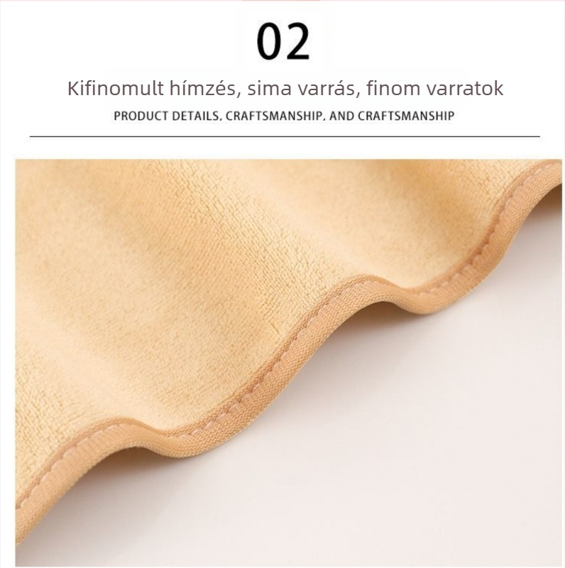 Szépségszalon törölközőkészlet: párnátörölköző, mellkas törölköző lyukkal, ágyneműtörölköző és turbántörölköző; mikroszálas anyag, 430 gsm, 80% mikroszál + nylon; logóval testre szabható; hímzett él